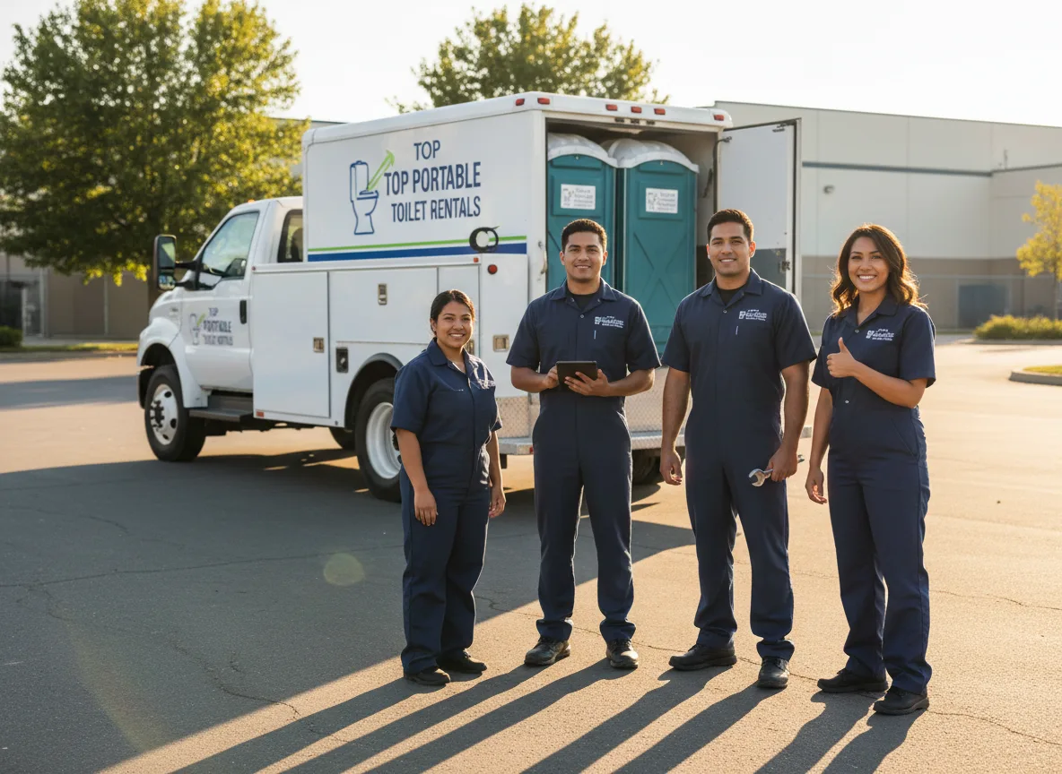 Short Term Porta Potty Rental company in Noble, IL